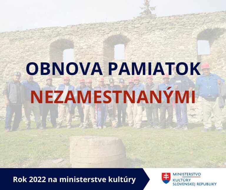 ☑️ Plníme sľuby. Čo sa nám podarilo v roku 2022: 
Pomoc pamiatkam a marginalizovaným komunitám zároveň

🤝 Vďaka národnému projek…