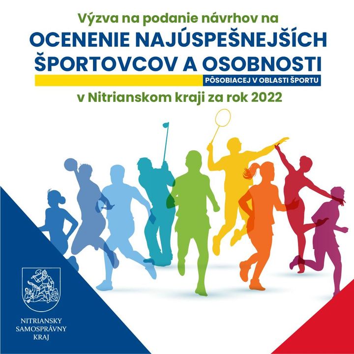 POZNÁTE ŠPORTOVCA, ČO SI ZASLÚŽI BYŤ OCENENÝ?

🏆 Nitriansky samosprávny kraj v roku 2023 ocení pod záštitou predsedu Nitrianskeh…