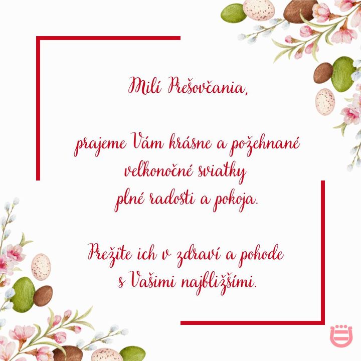 A post from Mesto Prešov – Oficiálna stránka