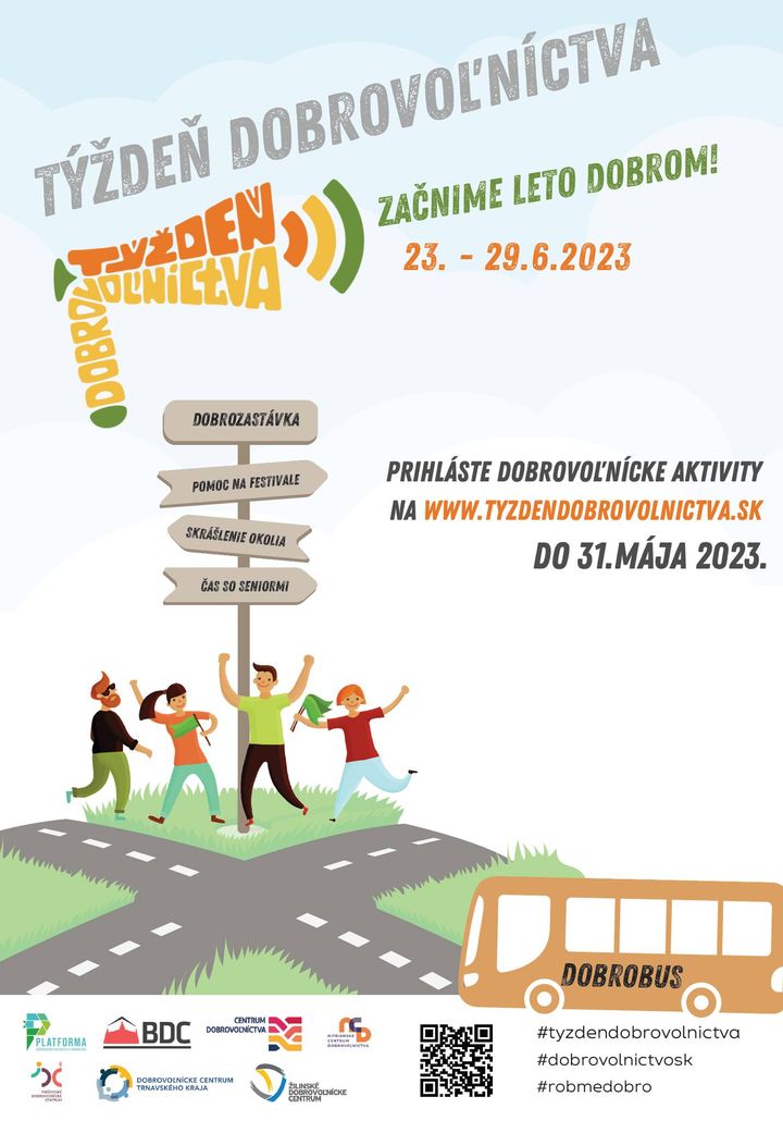 📲📥PRIHLASOVANIE DO 15. ROČNÍKA KAMPANE TÝŽDEŇ DOBROVOĽNÍCTVA ODŠTARTOVALO📢

✅Celonárodná kampaň Týždeň dobrovoľníctva zameraná n…