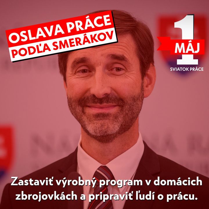 🤦🏻‍♂️OSLAVA SVIATKU PRÁCE PODĽA SMERU = PRIPRAVIŤ ĽUDÍ O PRÁCU

❗ Expert Smeru na verejné obstarávania Juraj Blanár, ktorého úra…