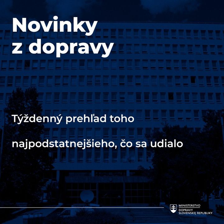 NEWSLETTER NOVINKY Z DOPRAVY

Prečítajte si to najpodstatnejšie, čo nám na ministerstve a v našich rezortných organizáciách prin…