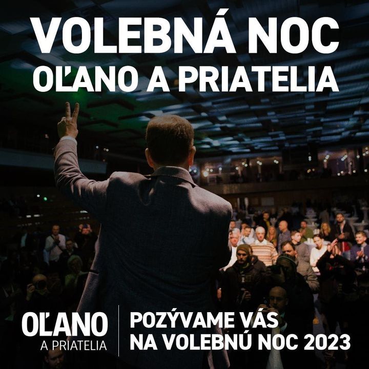 📣 Prídite, tešíme sa na Vás.💫
Vstupenky nájdete tu:
https://hybajvolit.sk/volebna-noc/?fbclid=IwAR1FjtH6CYJtl1YkCAPQrwnN4JLnWdAw…