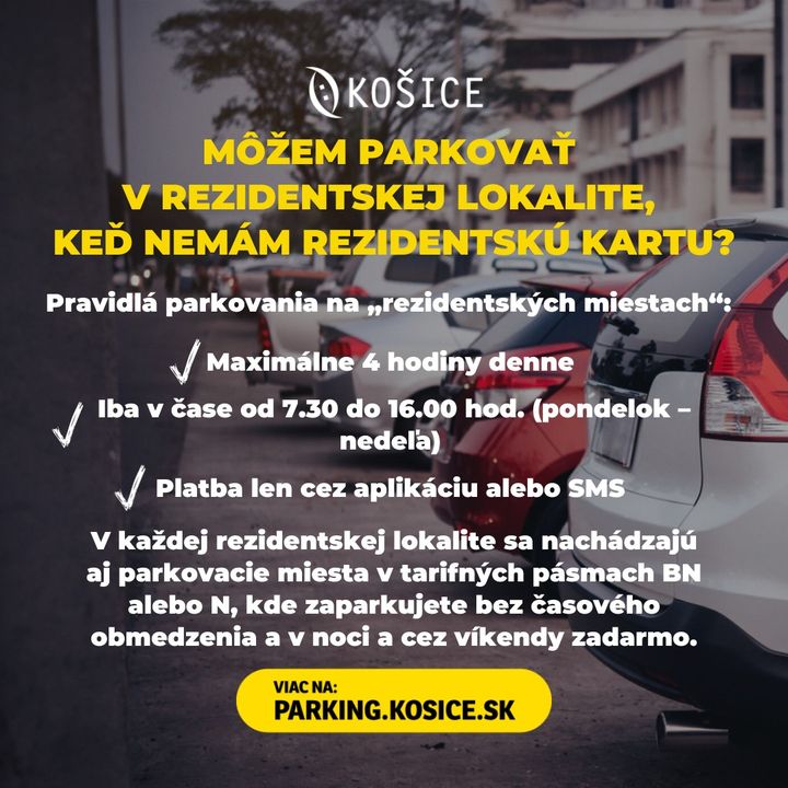 🅿️🚘 PÝTATE SA: MÔŽEM PARKOVAŤ V REZIDENTSKEJ LOKALITE, KEĎ NEMÁM REZIDENTSKÚ KARTU❓

👉 Odpovede na najčastejšie otázky týkajúce …