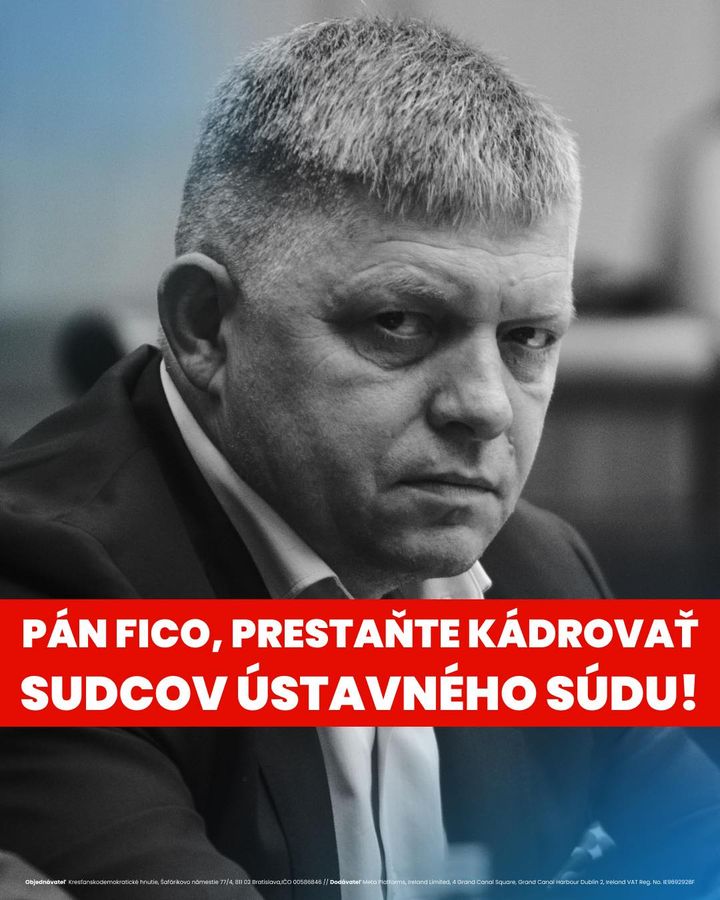 Fico svojimi útokmi na ústavný súd prekročil ďalšiu hranicu. Premiér nemôže kádrovať sudcov ústavného súdu a podkopávať tak inšt…