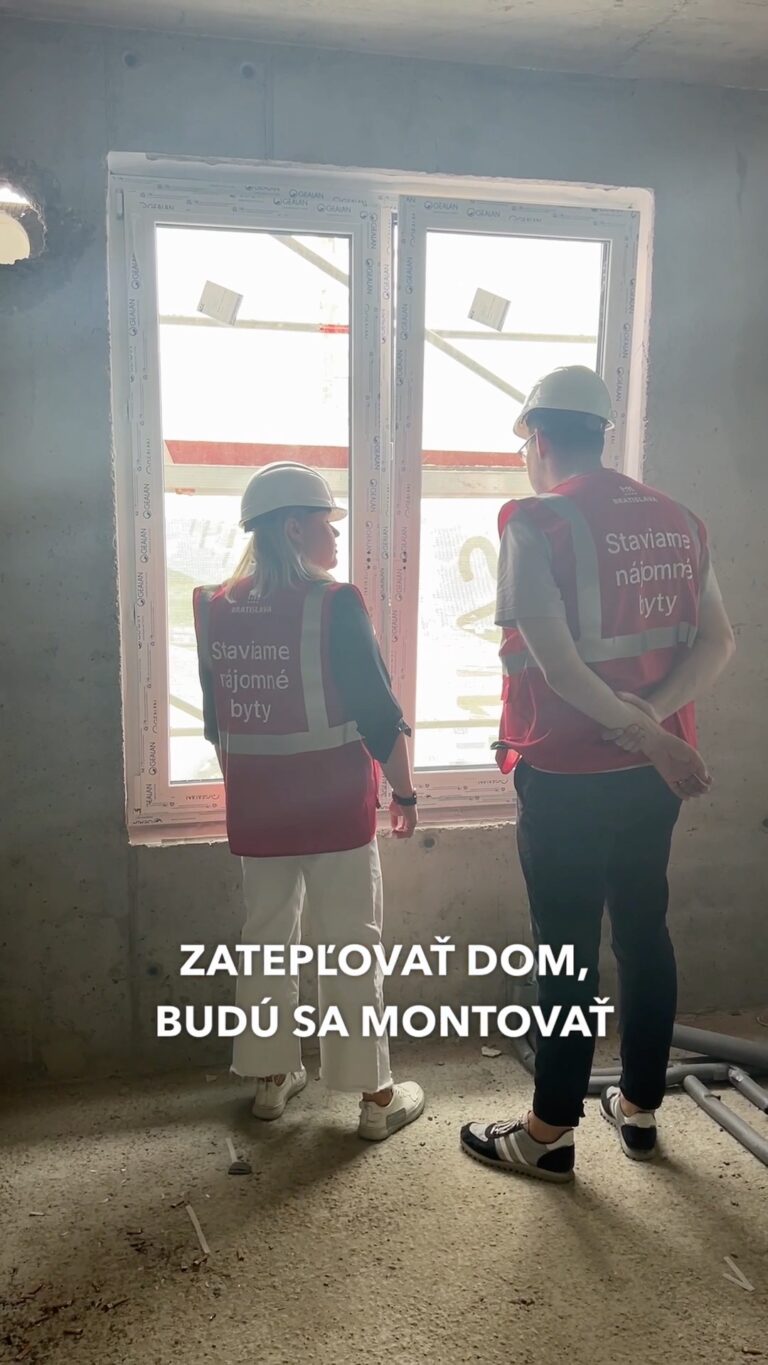 🏙️ Mestský bytový dom na Muchovom námestí je už vo svojej plnej, osemposchodovej výške