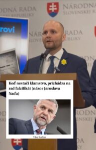 “Budem trvať na tom, aby boli všetci, ktorí sa na tomto vedomom a špinavom komplote podieľali, braní na zodpovednosť