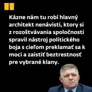 Fico roztáča ďalší nebezpečný kabaret